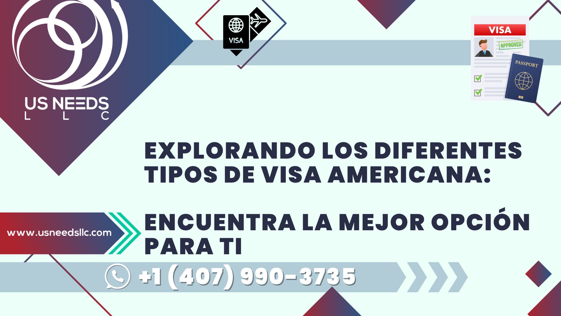 Tipos de visa americana Tipos de visa americana